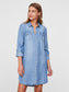 VMSILLA Dress - light blue denim - VERO MODA & VILA Bergvik