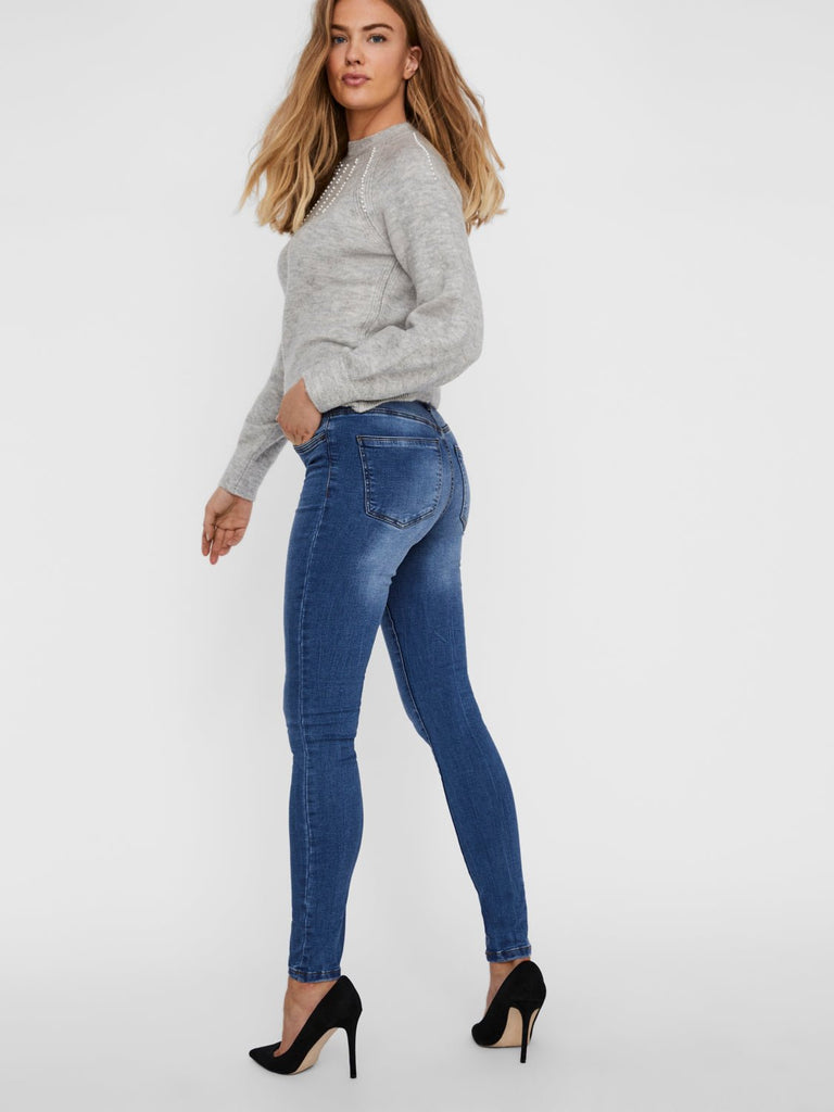 VMTANYA Jeans - Medium Blue Denim - VERO MODA & VILA Bergvik
