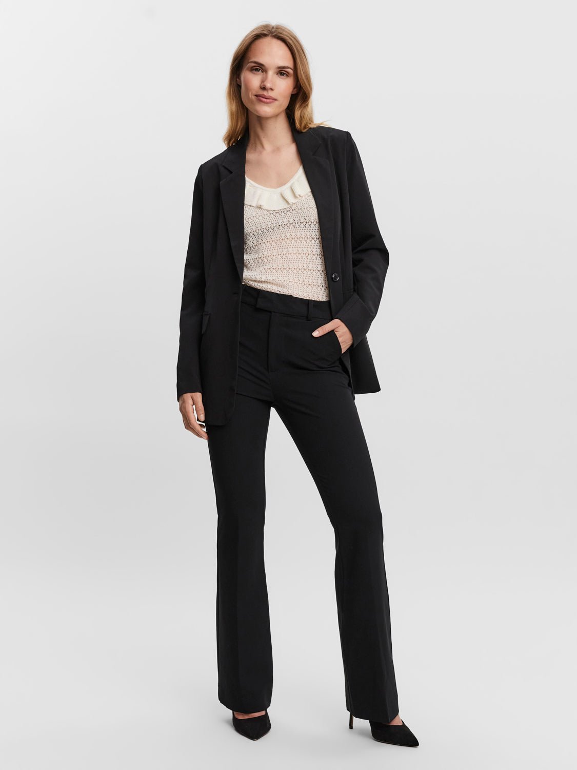 VMZELDA Blazer - Black - VERO MODA & VILA Bergvik