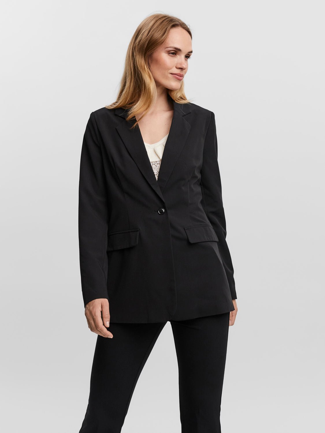 VMZELDA Blazer - Black - VERO MODA & VILA Bergvik